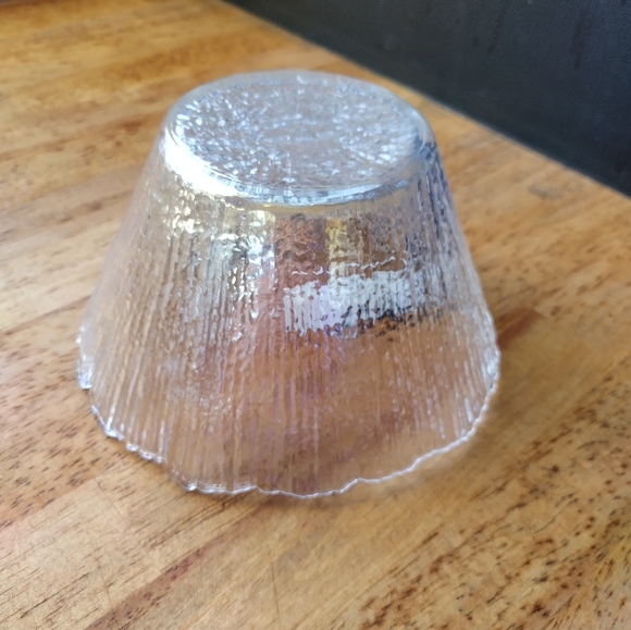 Vetropuro Glassware Translucent Bowl Made In Turkey Beautiful iridescent glass - Picture 8 of 8